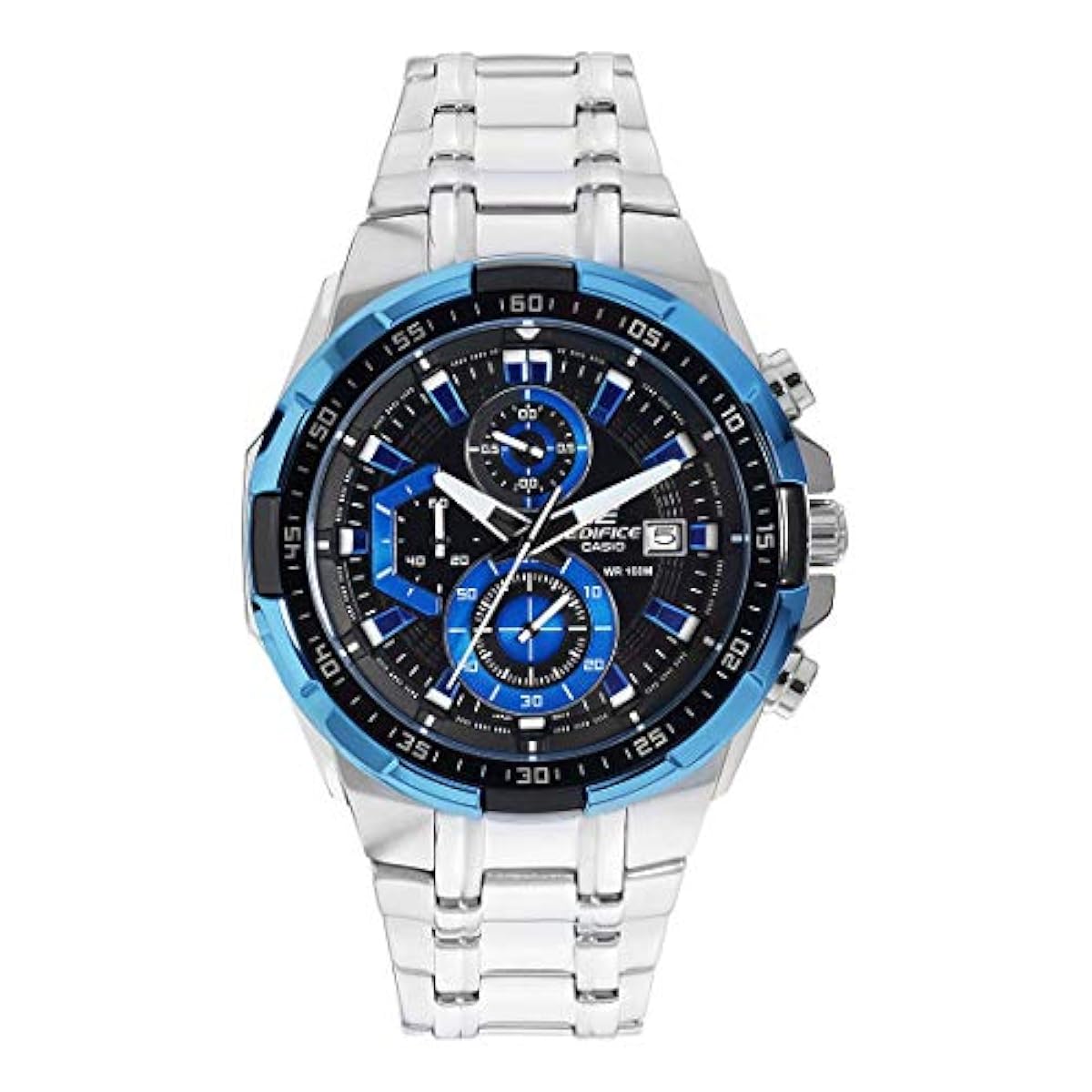 해외] 카시오 CASIO EDIFICE 쿼츠 맨즈 손목시계 EFR-539D-1A2V 블랙/블루 [역수입]