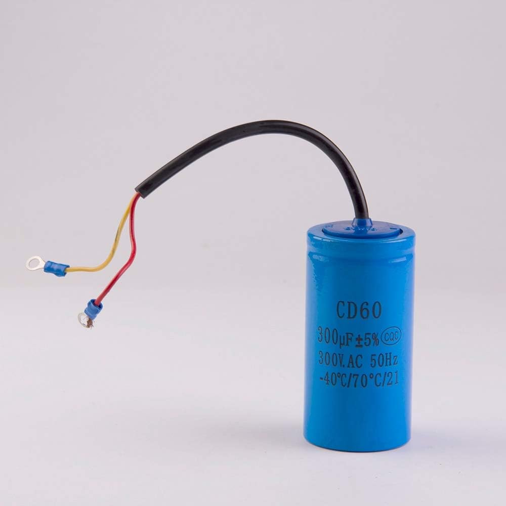CD60 250uF Motor Start Capacitor AC 450V/300V/250V 50/60Hz 2 Wire