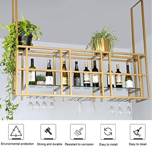 gold wine glass rack