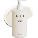 BEIGIC Refreshing Hand Wash - Lavender, Bergamot & Mandarin, Vegan Hydrating Softening Cleansing Hypoallergenic Handwash for Sensitive Skin (10.6 oz)