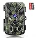 ABASK Trail Game Camera with 32G Card, 16MP 1080P Wildlife Hunting Camera with IP67 Waterproof, 3 Infrared Sensors 48Pcs LEDs Night Vision Motion Activated 2.4