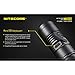Nitecore MH12GT 1000 Lumen 350 Yards Long Throw USB Rechargeable LED Flashlight with 2x CR123A Batteries