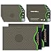 Tenn Well RFID Blocking Sleeve Set Offer Secure Protection On ID Card and Credit Card (10 Credit Card Sleeves & 2 Passport Sleeves)