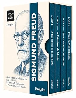 Livro Freud Descomplicado - 4 Livros - Guia Completo da Psicanálise para Iniciantes, Interpretação dos Sonhos e Funcionamento da Mente: Psicologia para Leigos: Entenda Emoções, Traumas e Comportamentos