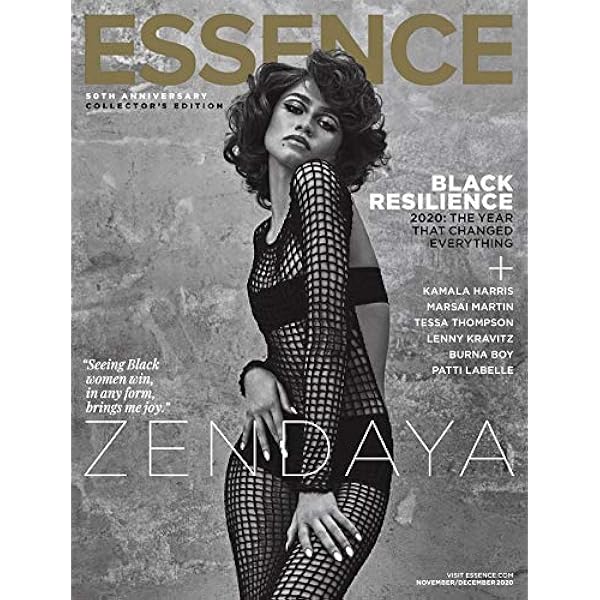 essence magazine december 2020