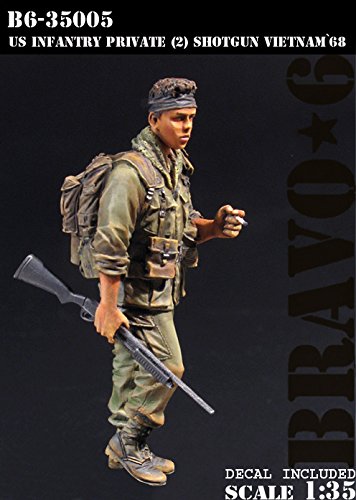 Bravo6 1:35 US Infantry Private #2 Vietnam '68 - Resin Figure #B6-35005