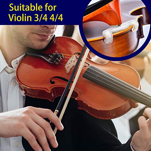 Violin Shoulder Rest for 3/4 and 4/4 Size, Healemo Shoulder Rest for Violin, Perfect for Beginners and Professionals