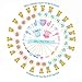 Baby Gender Reveal Party Supplies Kit – Boy & Girl Party Reveal Décor – With Stickers, Mom Sash and Photo Props for Boy & Girl – Surprise Baby Party– Easy to Use – Pink & Blue Double Gender Revealing Party Bundle