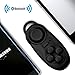 TEEFAN Mini Portable Wireless Bluetooth Controller Joystick Remote Gamepad Music Player Camera Shutter Google Cardboard Virtual Reality Headset 3D Glasses for Ebook iPod iPad PC Samsung,Black