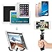Phone Tripod Phone Stand with Bluetooth Camera Remote and Phone Holder for iPhone X 8/8s 7 7 Plus 6s Plus 6s 6 SE Samsung Galaxy S8 Plus S8 Edge S7 Action Camera GoPro/Akaso More (BLACK6)