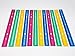 GIFTEXPRESSⓇ Pack of 12 Assorted Color 12 Inch inches and centimeters Plastic Rulers/ Plastic Office Rulers/School Rulers/Transparent Plastic Rulers/Clear Plastic rulers