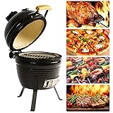 oneinmil Kamado 13" Ceramic Charcoal Grill
