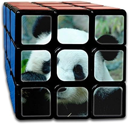 Panda Bearcat Rubik's Cube Original 3x3 Magic Square 2.1" Third-order Rubik Jigsaw Game Speed Cube Anti Stress Toys Adults Kids