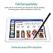 Kisreal Active Stylus Pen for Touch Screens Fine Point Tip Digital Pen for All ipad, iPhone, Samsung Tablet and Other Android Devices