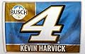 Kevin Harvick #4 2017 NUMBER Version 3x5 Flag Outdoor House Banner Nascar Racing