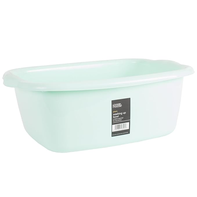 Classic Plastic Washing Up Bowl Mint Green Amazon.co.uk Grocery