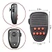 GAMPRO Car Siren Speaker, 12V 50W 7 Tones Sound Electronic Vehicle Horn with Mic PA System, Black ABS Housing, Compatible with Truck, Van
