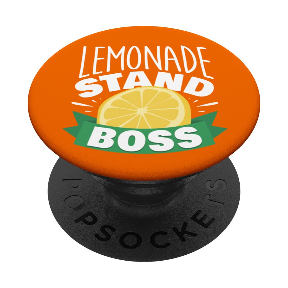 Lemonade Stand Boss PopSockets Swappable PopGrip