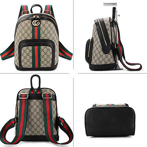 Beatfull Designer Backpack for Women Fashion Shoulder Bag Handbags Ladies Backpack Purse (Brown)