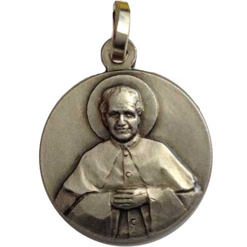 I G J 925 Sterling Silver Saint John Bosco Medal - The Patron Saints Medals
