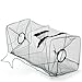 Foldable Fishing Net Trap and Dip Drift Shrimp Net Cage for Catching Small Bait Fish Eels Crab Lobster Minnows Shrimp Crawfish