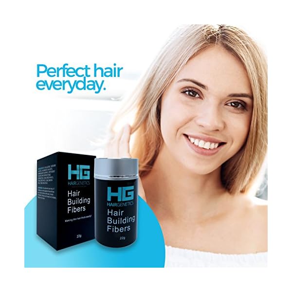 Hair Genetics Advanced Keratin Hair Building Fibres (Dark Brown 22g)