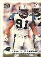 Amazon Com 1997 Score Board Nfl Experience 18 Kevin Greene Nfl Football Trading Card Collectibles Fine Art