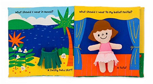 Melissa & Doug Soft Activity Baby Book - What Should I Wear?