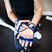 ProFitness Workout Gloves Wrist Best Workout Gloves for Weight Lifting, Gym Workouts (Royal Blue, Large)