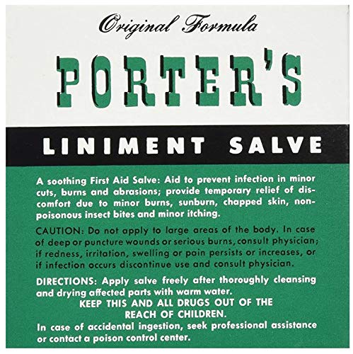 Porter\'s Salve Liniment Salve, 2 Ounce, 2 Count