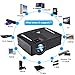 Wireless Projector 5500Lux, WEILIANTE WiFi LCD Movie Projector for Home Outdoors, WiFi Directly Connect with Smartphones, 50000 Hours Lamp Life, Support Full HD, HDMI,VGA,AV,USB,TF