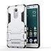 Redmi Note 3 Cover DWaybox 2 in 1 Hybrid Heavy Duty Armor Hard Back Case Cover with kickstand for Xiaomi Redmi Note 3 / Redmi Note 3 Pro 5.5 Inches (Silver)