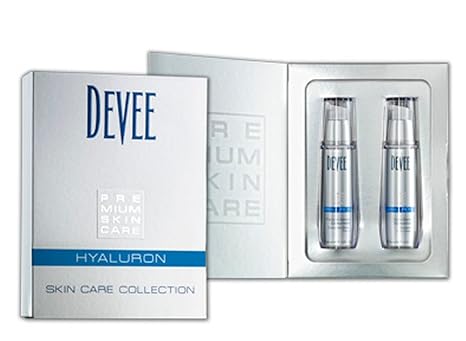 Devee Hyaluron Platinum Serum + Hyaluron Hydro Creme - Pflegeset, Geschenkset - By Beauty & Legwear Store