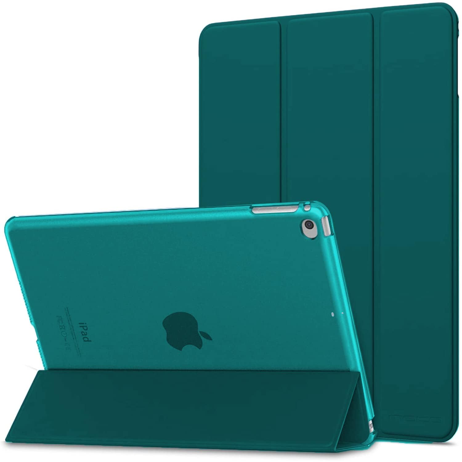 FSPRO Case for iPad 6th generation, iPad 9.7 inch, Case for iPad 6th/5th Generations iPad Air 1 / iPad Air 2, Leather Auto Sleep/Wake Case for iPad 5th generation Silm Protective iPad Air 2.(Emerald)