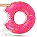 Holiday Styling Inflatable Donut Pool Float Pink by 48 Inches