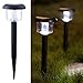 Maggift 6 Pack Solar Lights Outdoor Soalr Garden Lights Solar Pathway Lights for Lawn, Patio, Yard, Walkway