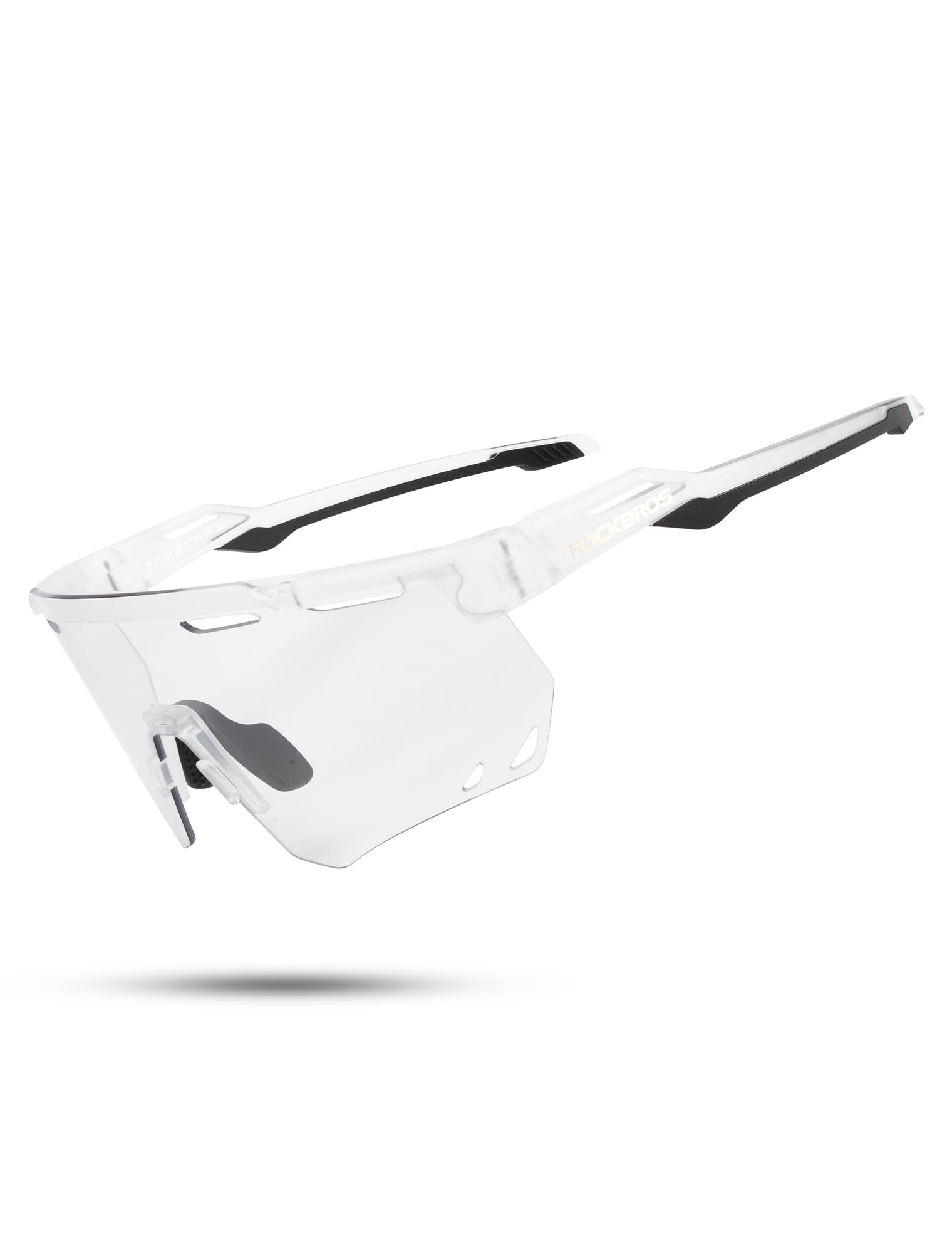 Photo 1 of ROCKBROS Photochromic Cycling Glasses Anti-fog Photochromic Sunglasses UV Protection Mountain Bike Glasses