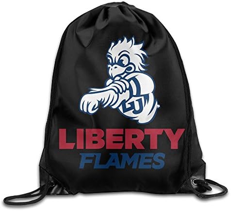 KSWFA Liberty University Backpack Gymsack Gym Sack White