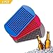 Heofean 3 Pcs Approved Food Grade Silicone 160 Grids Small Ice Maker Tiny Ice Cube Trays Chocolate Mold Mould Maker for Kitchen Bar Party Drinks Set of 3