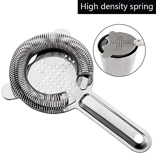Finneshoky Boston Cocktail-Shaker aus Edelstahl, Bar-Set: 530 ml und 794 ml, Boston-Shaker-Dose, Cocktailsieb, Doppel… – Bild 6