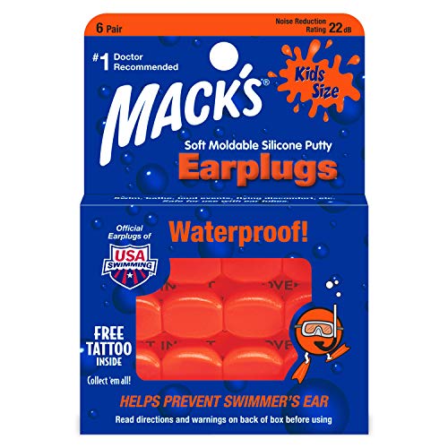 Mack's Soft Moldable Silicone Putty Ear Plugs