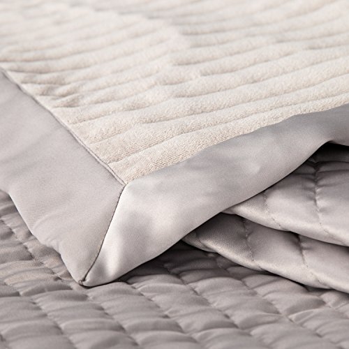 Velvet Quilt Coverlet Set Full/Queen Size (90\