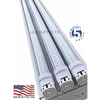 4 Foot 8550 Lumens 66 Watt LED Shoplight Room Work Garage Light Fixture New by PrimeLights