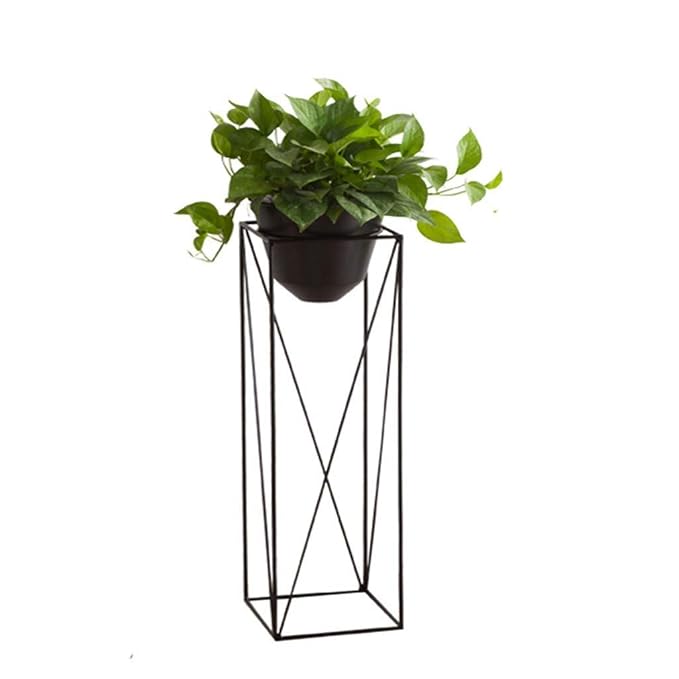 Roll-ff Soporte para Flores Balcón de Hierro Forjado Interior Sala ...
