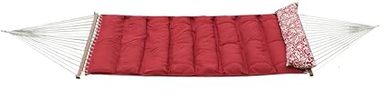 Slack Jack Pillow Top Fabric Hammock (Red)