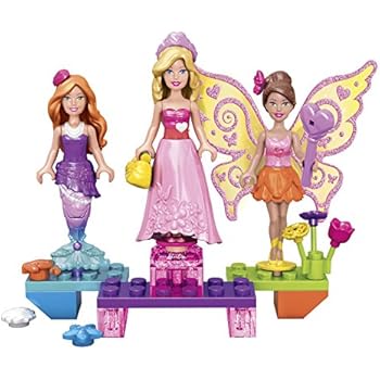 Mega Bloks Barbie Princess Ball Barbie Building Kit