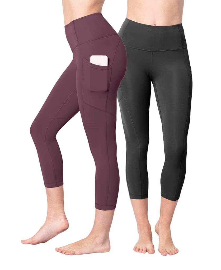 Yogalicious high waisted straight leg pants for women Clearance