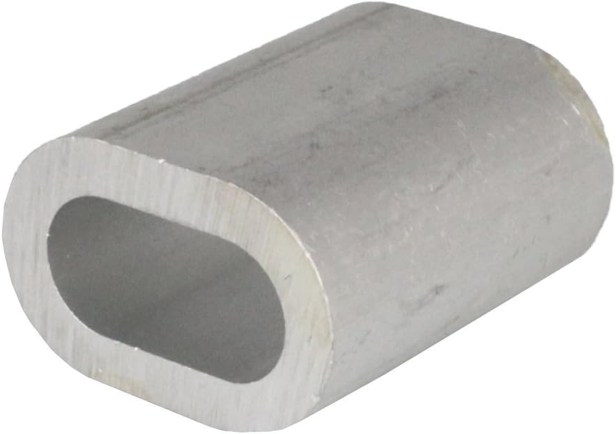 10 aluminium clamps, DS = 4 x 16 mm, DIN 3093, aluminium clamp press