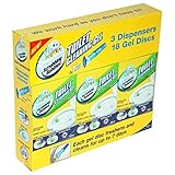 Scrubbing Bubbles Toilet Cleaning Gel, Citrus Scent (3 Dispensers & 18 Gel Discs)