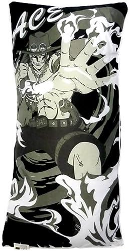 Amazon ワンピース モノクロシルエット抱き枕 エース アニメキャラクタークッション通販 おもちゃ おもちゃ